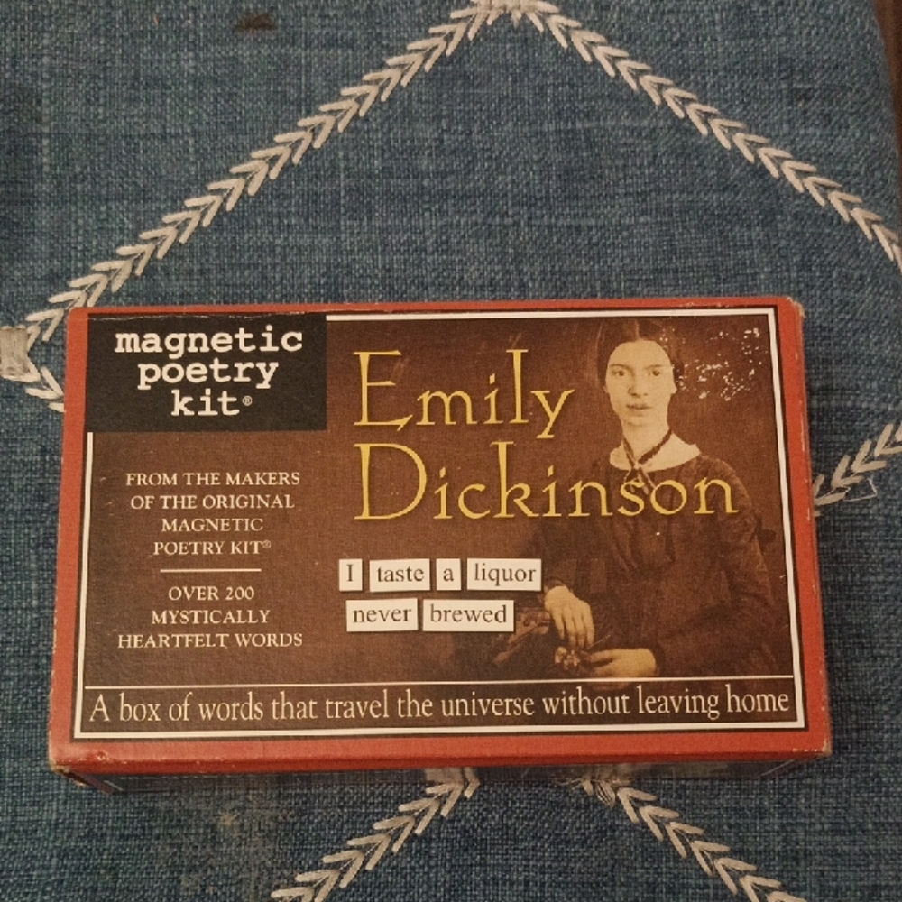 Emily Dickinson Magnetic Poetry Kit
